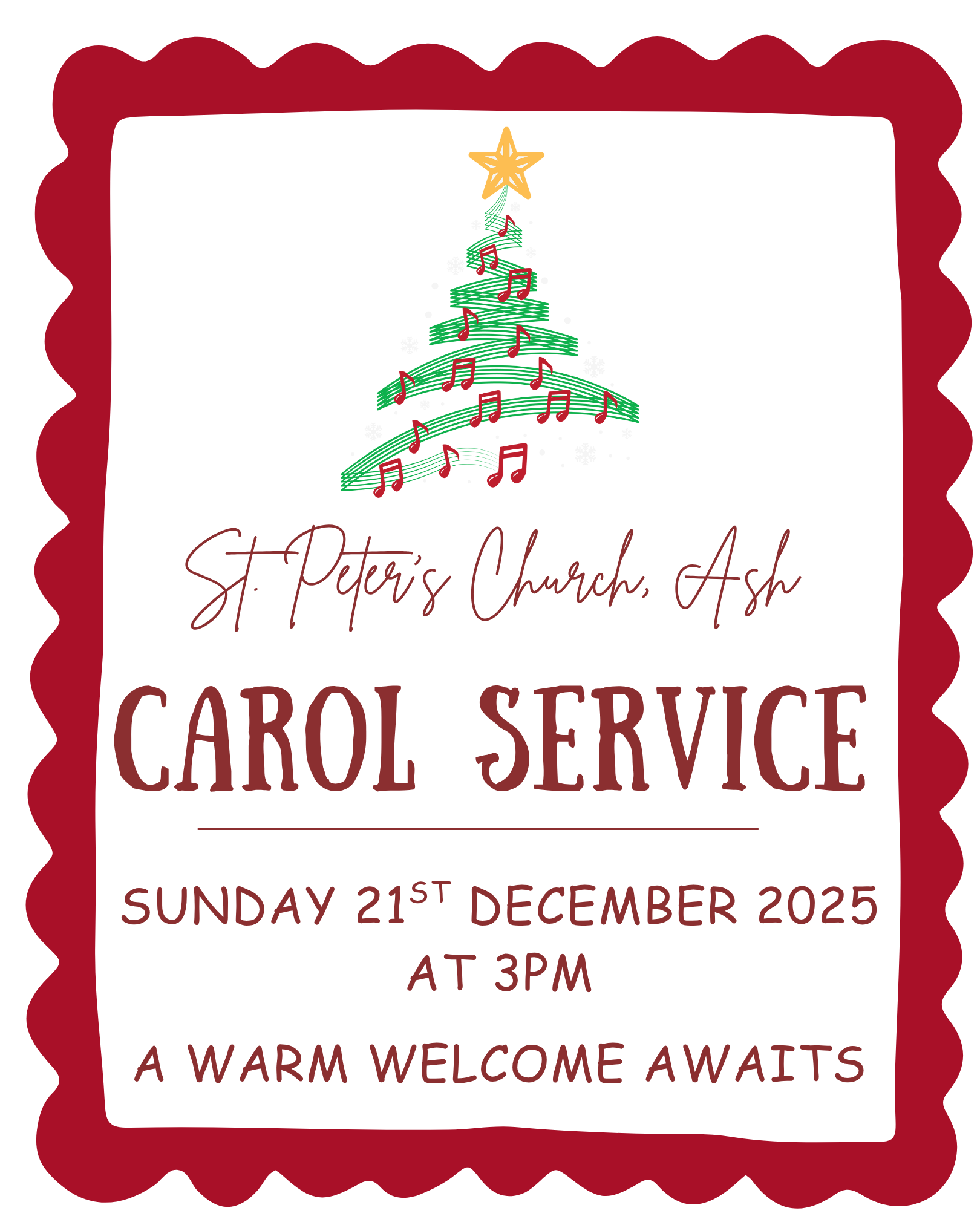 Carol Service 2025