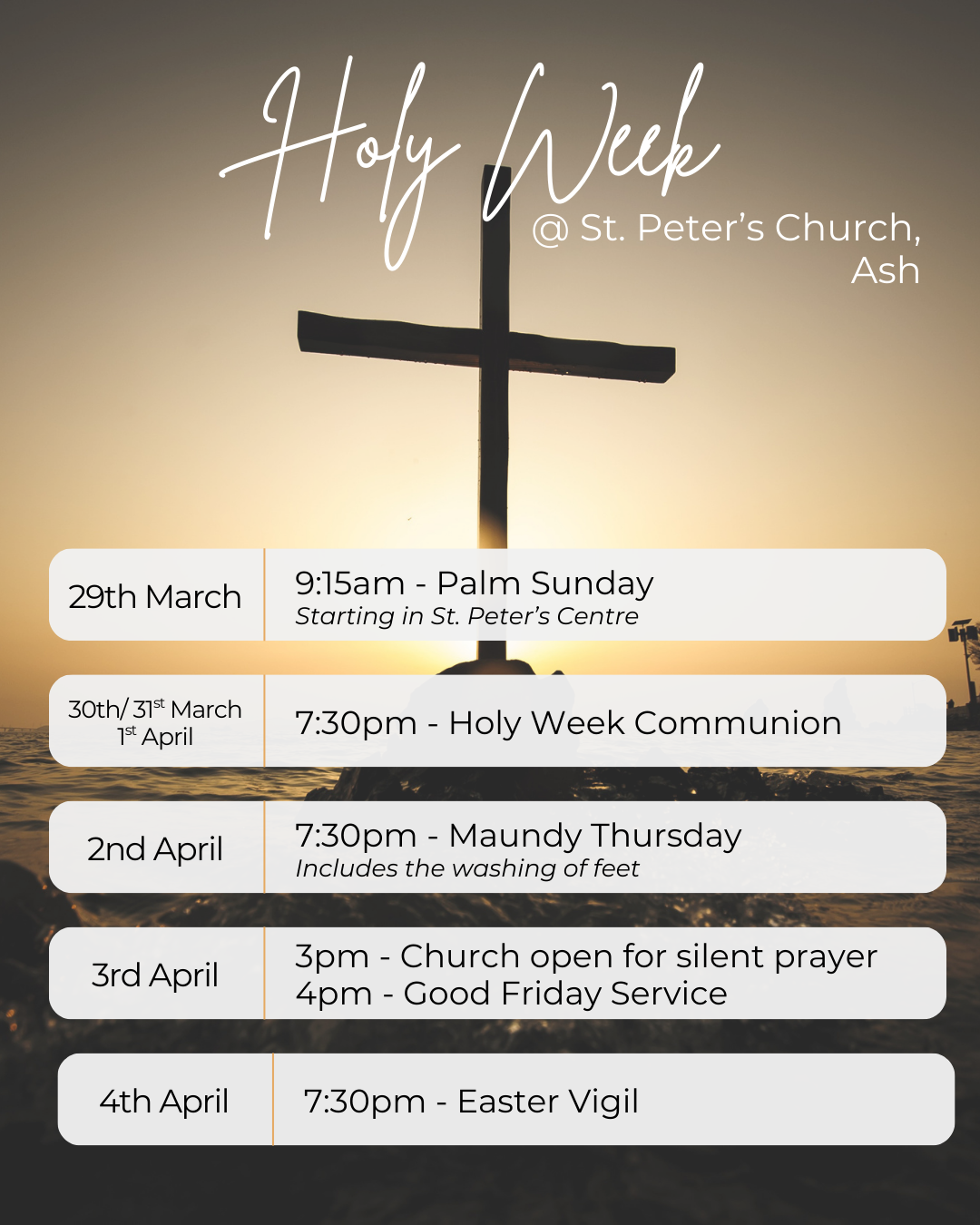 Holy Week
