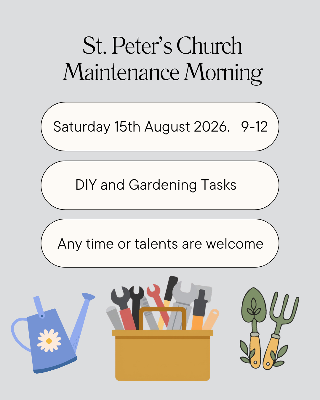 Maintenance Morning